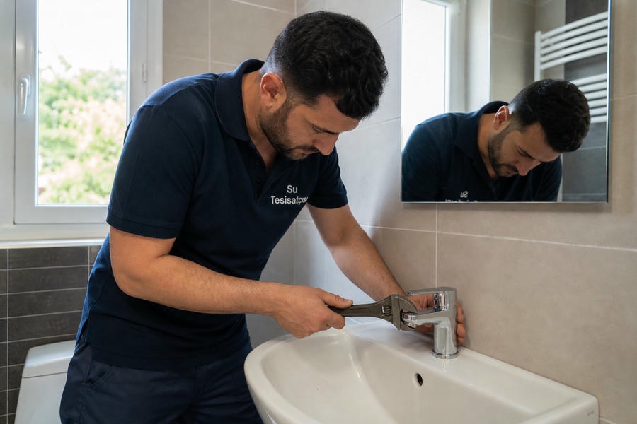 Musluk ve Batarya Tamiri sonrası kontrol