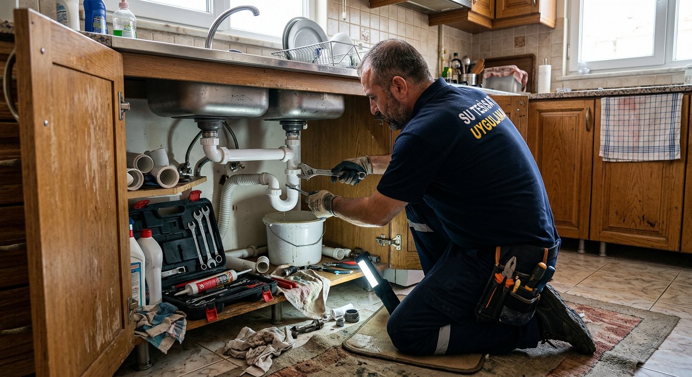 Lavabo gideri açma