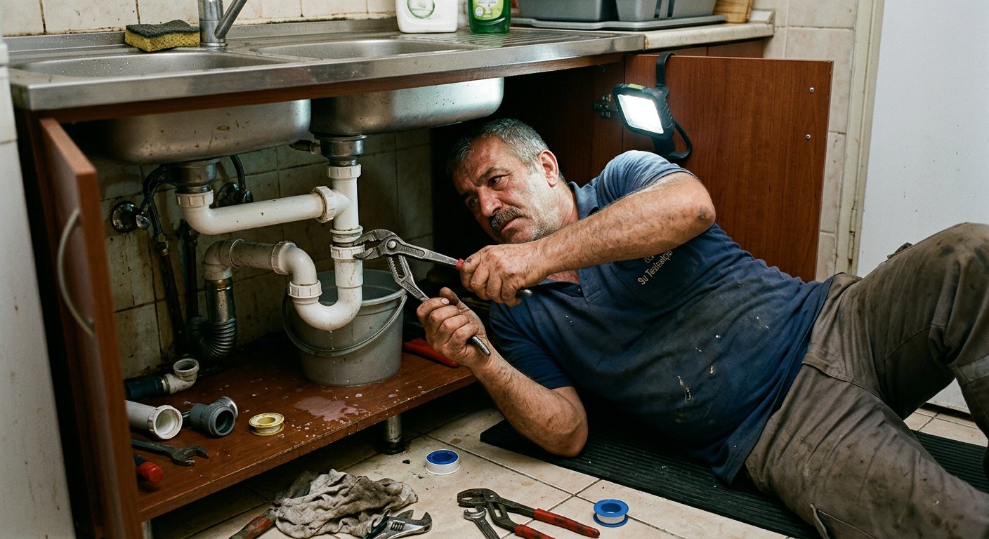 Tesisat Onarımı işlemi