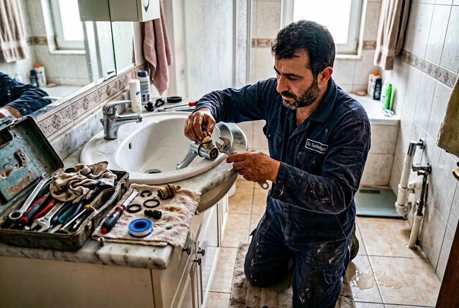 Musluk ve Batarya Tamiri işlemi